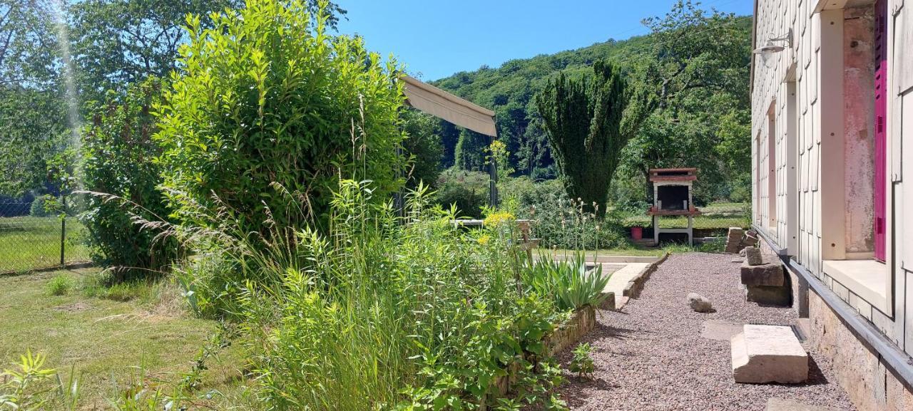 Вилла Ferme De La Grange Du Bas Saint-Bresson Экстерьер фото