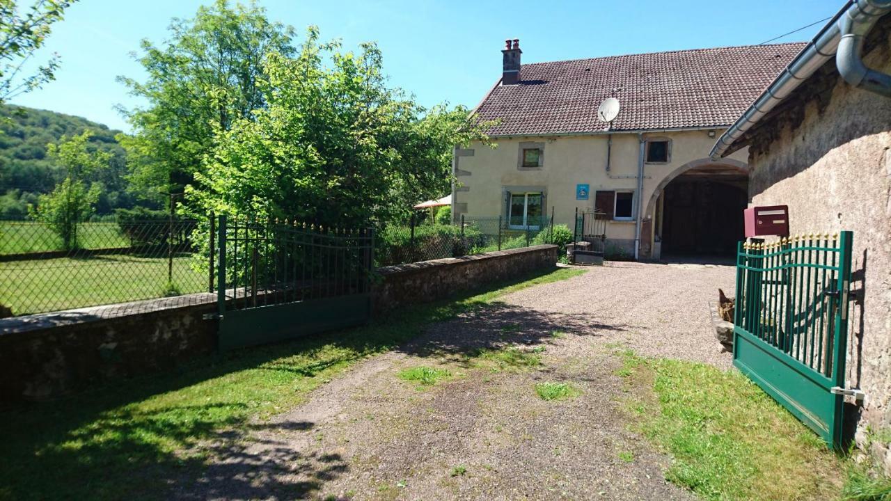 Вилла Ferme De La Grange Du Bas Saint-Bresson Экстерьер фото